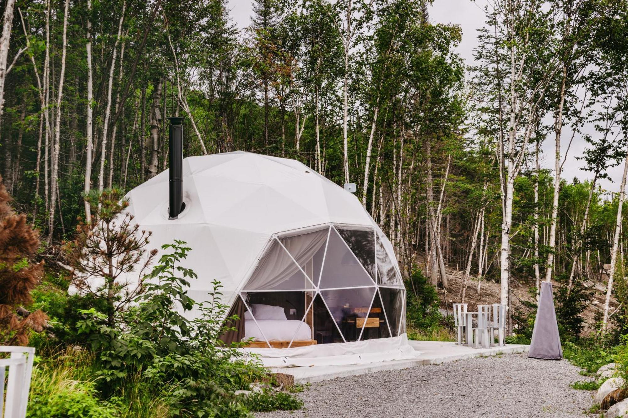 Les Diamants De L'Eternel Apartamento Saint-David-de-Falardeau Exterior foto